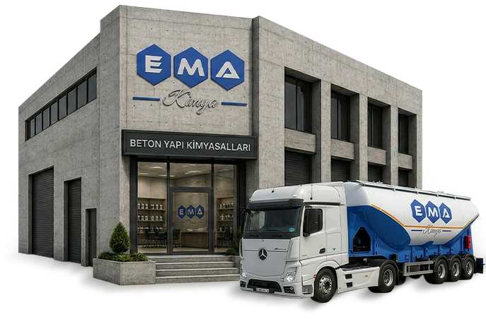 EMA Kimya | Beton Katkıları, Çimento Katkıları, Yapı Kimyasalları, Süper Akışkanlaştırıcılar, Yüksek Akışkanlaştırıcılar, Beton Yardımcı Katkıları, Beton Koruma Ürünleri, Püskürtme Beton Katkıları, Çimento Performans ve Öğütme Katkıları, Priz Hızlandırıcılar, Priz Geciktiriciler, Hava Sürükleyici Katkılar, Beton Dayanım Artırıcı Katkılar, Endüstriyel Yapı Kimyasalları, Hazır Beton Tesisleri, Prefabrik Beton Üretimi, Çimento Fabrikaları, Beton Santralleri, Köprü, Tünel, Baraj, Yol, Metro, Havalimanı, Viyadük ve Büyük Ölçekli Altyapı Projeleri İçin Yüksek Performanslı Beton ve Çimento Teknolojileri, Teknik Destek, Üretim ve Maliyet Danışmanlığı Hizmetleri